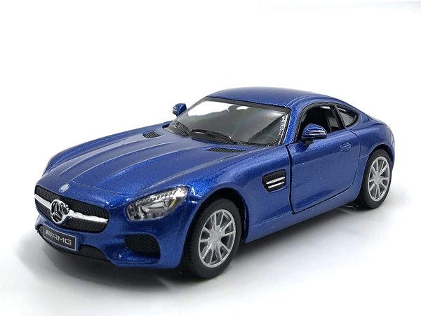 modellismo auto in scala mercedes benz (AMG blu) - immagine 5