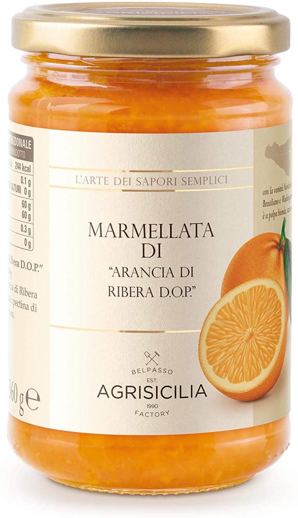 Agrisicilia Agr059 Marmellata di Arancia di Ribera Dop - 360 G - immagine 5