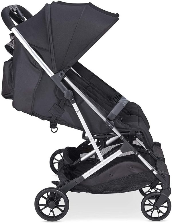 Babify Twin Air Passeggino gemellare leggero e compatto, omologato fino a 22 kg, Soft Grey - immagine 5