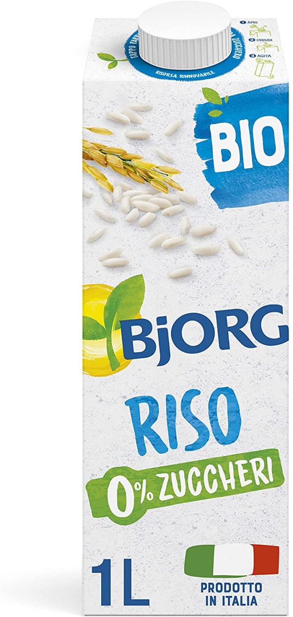 BJORG Bevanda di Riso Biologica (1L) 0% Zuccheri