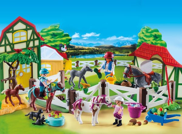 Playmobil- Calendario dell'Avvento Maneggio, dai 4 Anni, 9262 - immagine 4