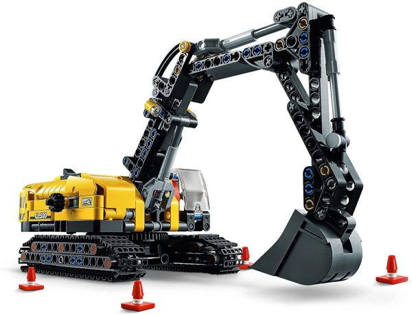 LEGO Technic Escavatore Pesante, Trattore, Modellino 2 in 1, Kit di Costruzione Veicolo Scavatore per Bambini dagli 8 Anni in Su, 42121 - immagine 7