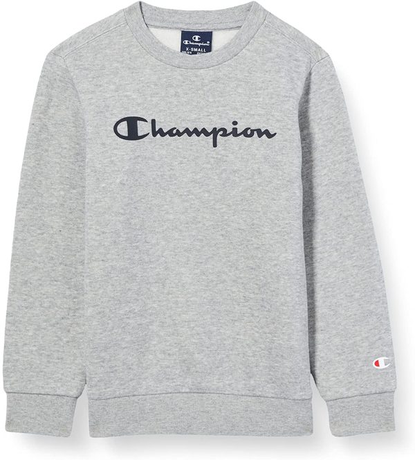 Champion Legacy- Classic Logo Crewneck Felpa da Bambino - immagine 2