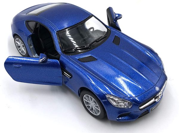 modellismo auto in scala mercedes benz (AMG blu) - immagine 2