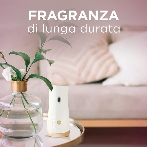 Glade Automatic Ricarica, Profumatore per Ambienti Spray Fragranza Relaxing Zen, Formato Scorta, 4 x 269 ml - immagine 2