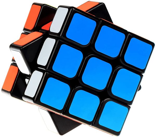 iLink- Original Speed Cube Classic 56 Millimetri Durevole cubo Magico, Professional Fast Brain Teaser Smooth Puzzle 3D per Tutte Le et??, Multicolore, B07F6Y99KJ - immagine 2