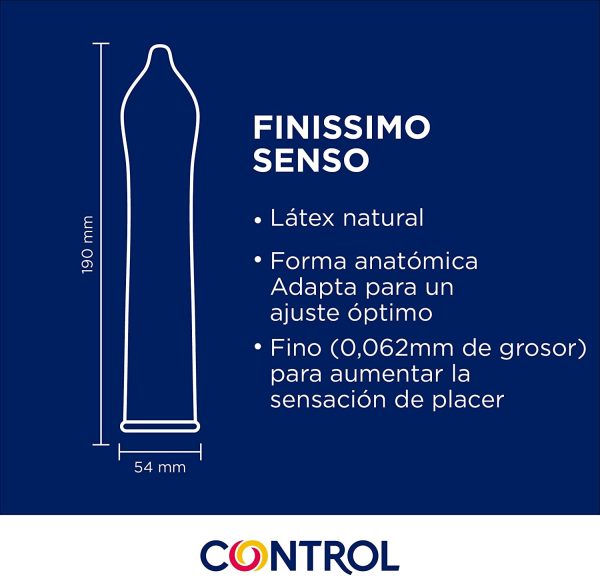 Control Feeling Mix cofanetto di preservativi classici e sottili - 72 profilattici - immagine 8