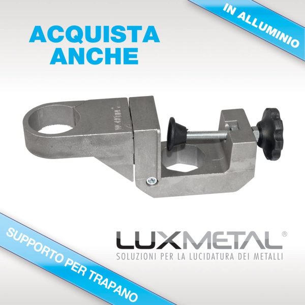 Kit LUCIDATURA 02/100 mm Metalli Alluminio Ferro Acciaio Inox Ottone Bronzo Rame Argento Oro Pulire per LUCIDARE Pulizia TAMPONE Ruota Disco Pasta ABRASIVA ABRASIVI - immagine 3