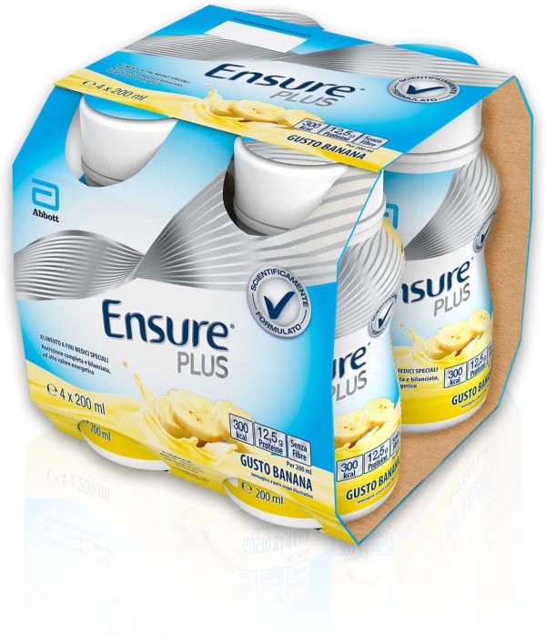 Ensure Plus Supplemento Nutrizionale Formato Bevanda | Confezione 4x200ml | Gusto Banana - immagine 6