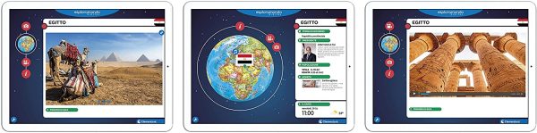 Clementoni 12097, Sapientino, Esploramondo Digital, Globo Educativo Interattivo, Mappamondo per Bambini con Penna Interattiva, Gioco Educativo 7 anni+, (Versione in Italiano) - immagine 2