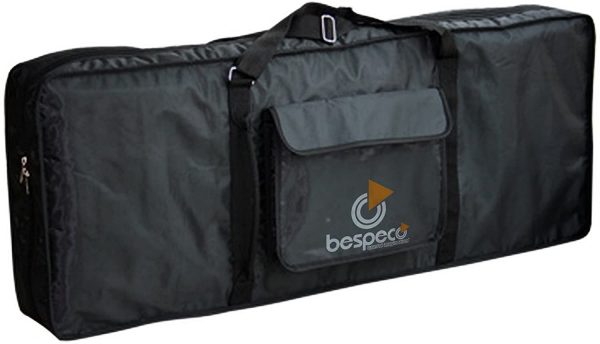 Bespeco BAG449MKBR - Custodia per tastiera a 49 tasti