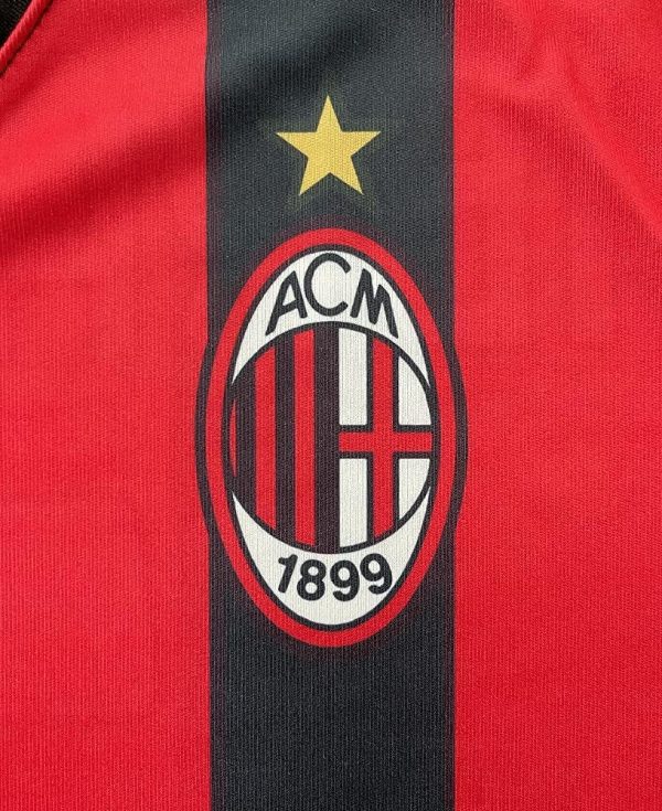 ZeroPlayer Maglia Milan Zlatan Ibrahimovic 11 Home 2021 2022 Replica Ufficiale (Taglia 2 4 6 8 10 12 Anni Bambino Ragazzo) (Taglia S M L XL XXL Adulto) Rosso, Nero, 100% Poliestere - immagine 7