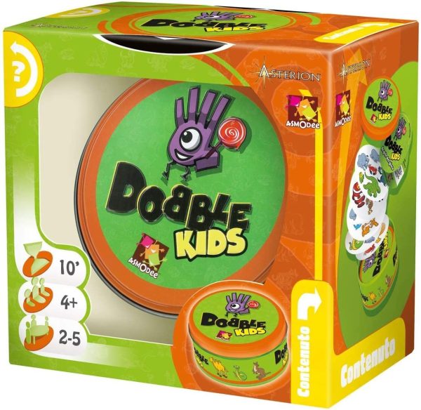 Asmodee Harry Potter Dobble Gioco Da Tavolo, Edizione In Italiano, 243 & Dobble Kids Gioco Di Carte, Edizione In Italiano (231)