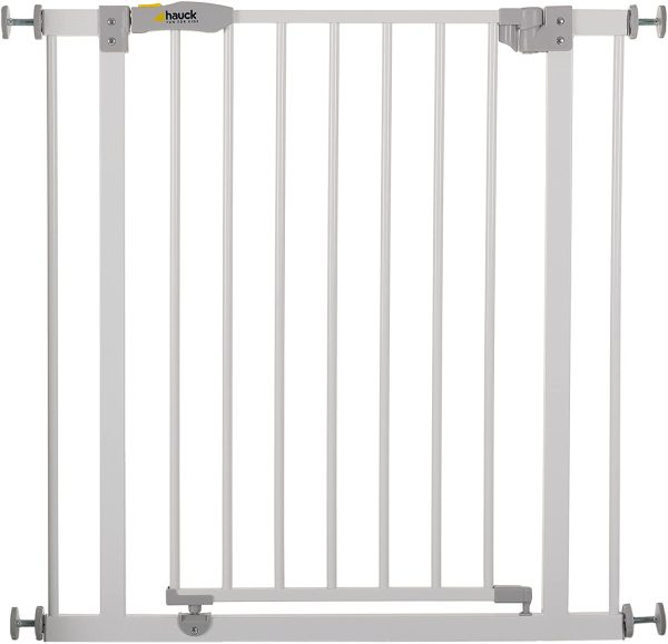 Hauck Cancelletto Di Sicurezza A Pressione Per Bambini, Bianco, 75 x 4 x 77 cm - immagine 3