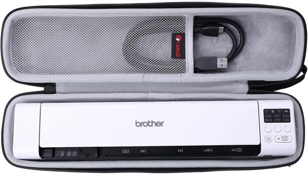 Custodia per Scanner Portatile, Compatibile per Brother DS940DW Scanner Portatile - immagine 3