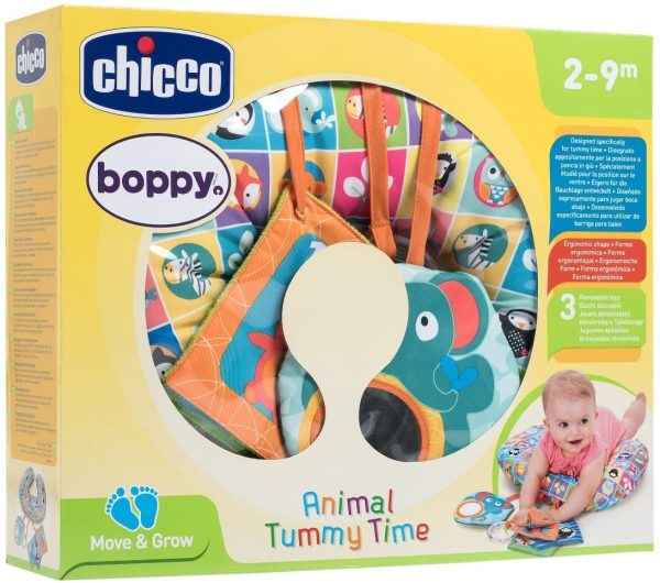 Chicco Gioco Cuscino degli Animali Animal Tummy Time, 2-9 Mesi - immagine 5