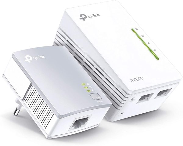 TL-WPA4220 Kit Powerline WiFi, AV600 Mbps su Powerline, 300 Mbps su WiFi 2.4 GHz, 2 Porte Ethernet, Plug and Play, WiFi Clone, HomePlug AV (Kit Contiene 1 Ricevitore e 1 Extender) - immagine 6