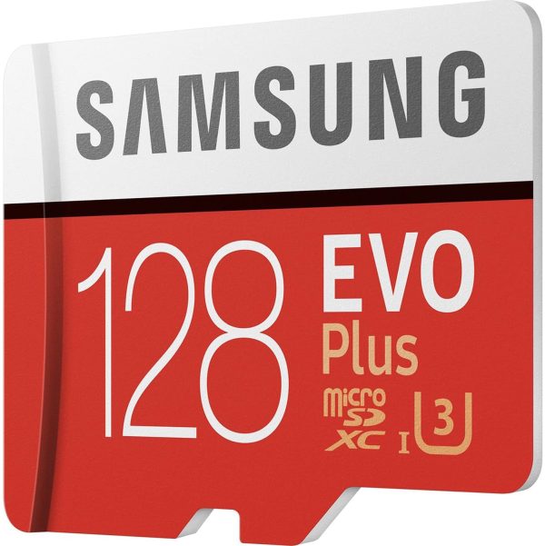 Samsung MB-MC128HA/EU - Scheda di memoria MicroSD EVO Plus 128 GB Con adattatore SD per MicroSD