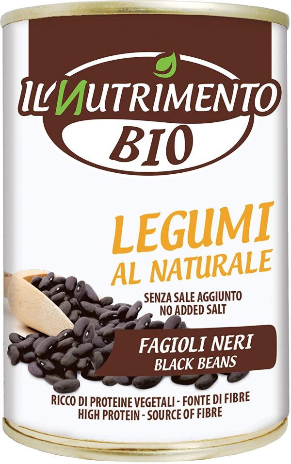 Probios - Il Nutrimento Fagioli Neri al Naturale - 12 confezioni da 400 gr - immagine 3