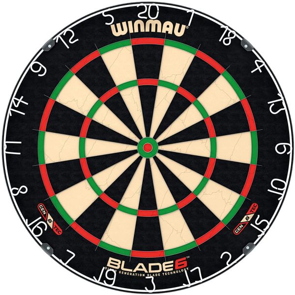 WINMAU Blade 6 Professional Bristle Dartboard - immagine 7