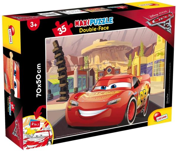 Lisciani Giochi 3 Go Cars The Movie Puzzle, 35 Pezzi, Multicolore, 60665.0