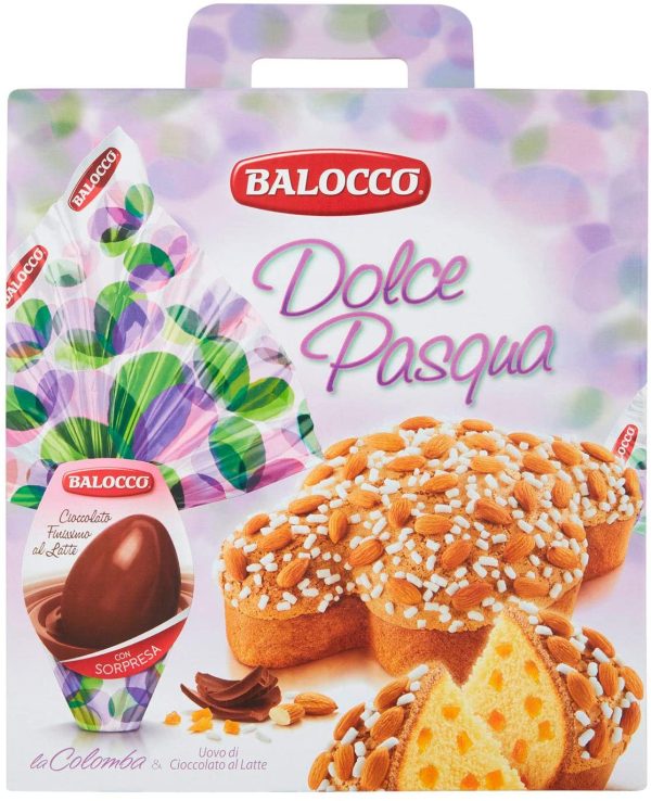 Balocco Strenna Dolce Pasqua (Colomba+uovo), 750g - immagine 2