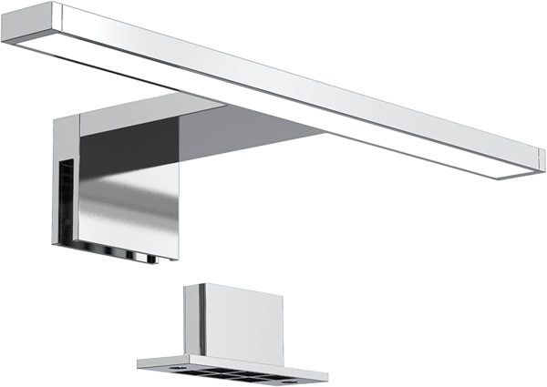 Luce da specchio LED, luce bianca neutra 4000K, larghezza 30 cm, lampada per bagno, luce per trucco, illuminazione armadietto, 5W 230V IP44