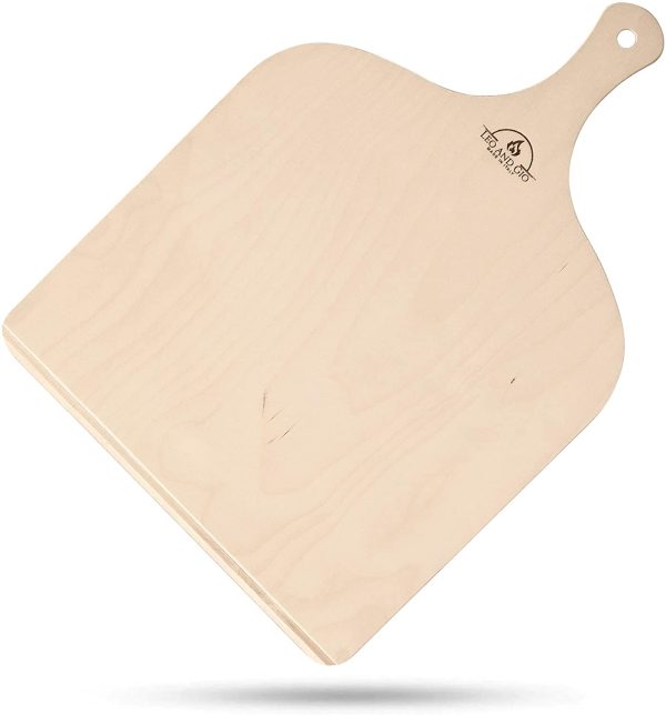 Pala Pizza Corta Pala Per Pizza Legno 30 per 42 cm Tagliere Paletta In Legno Betulla Da Cucina Per Pizza Accessori Pala Da Forno Casa Tagliere Rettangolare Taglieri Pane (1) - immagine 7