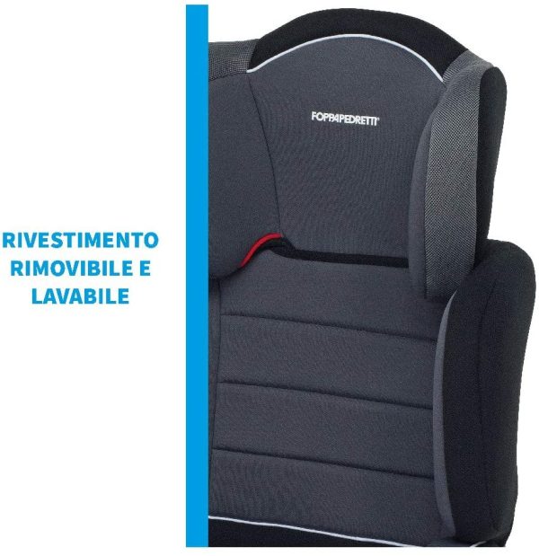 Foppapedretti Clever Seggiolino Auto Gruppo 2-3 (15-36 Kg) per Bambini da 3 a 12 Anni Circa, Classic Blue - immagine 10