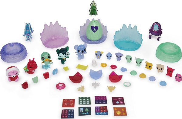 HATCHIMALS, Calendario dell'avvento CollEGGtibles con Personaggi esclusivi e Accessori di Carta, per Bambini dai 5 Anni in su, Multicolore, 6044284 - immagine 8