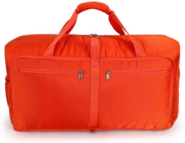 Amazon Brand - Eono Ultra-leggero Borsoni da Viaggio 60L, Pieghevole Impermeabile Bag Leggero Borsone Sportiva Grande Capacit?? Borsone da Viaggio per Aereo Sport Campeggio Borsa per Uomo e Donna - immagine 2