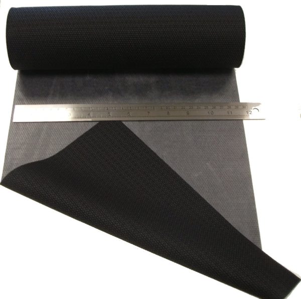 WBM Seam Tapes 0.5 Metri Repair Patch Materiale Melco T-5500 -Muta/Muta stagna, Scuba - Adesivo Caldo della Fusione, Applicare con Ferro da Stiro (Black, 300 Millimetri di Larghezza) - immagine 2