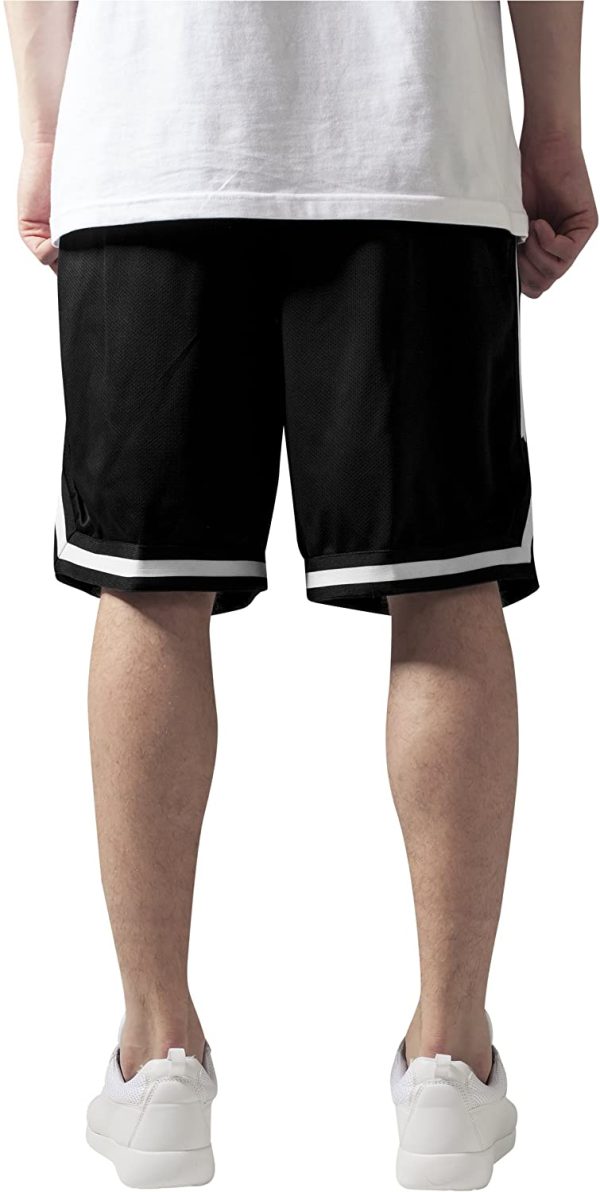 Urban Classics Pantaloncini Uomo Basket, Shorts Girovita Elasticizzato, Tasche, Striscia Colorata Laterale, Materiale Traspirante e Leggero, Taglie S-3XL - immagine 5