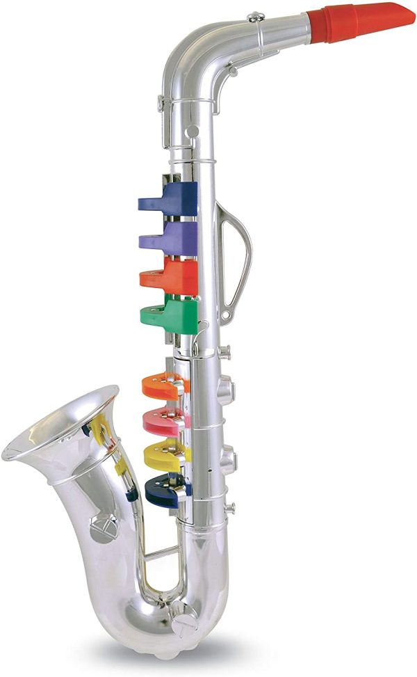 Bontempi 32, 4331 - Sassofono metallizzato, L. 43 cm