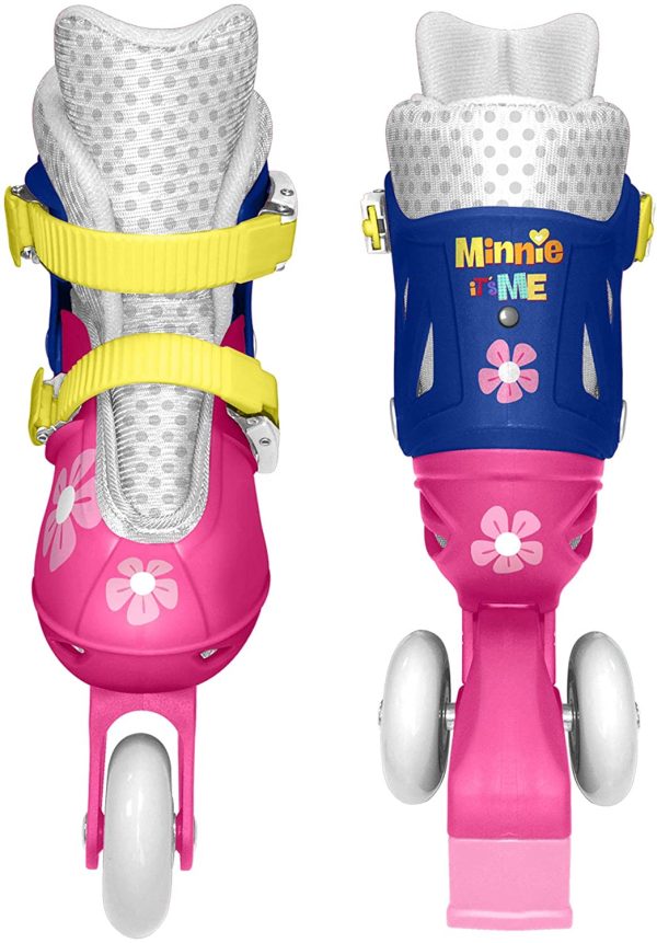 Stamp SAS Minnie regolabile Two in One 3 Wheels Skateboard Size 27 ?C 30 Colore Pink j100930 - immagine 2