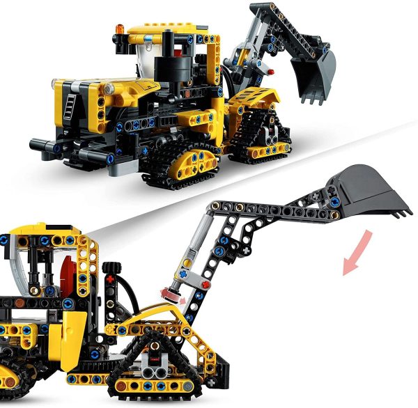 LEGO Technic Escavatore Pesante, Trattore, Modellino 2 in 1, Kit di Costruzione Veicolo Scavatore per Bambini dagli 8 Anni in Su, 42121 - immagine 2