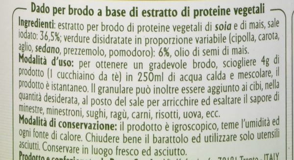 Bauer Vegetalbrodo Granule Istantaneo - 200 g - immagine 4