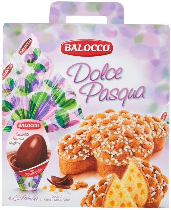 Balocco Strenna Dolce Pasqua (Colomba+uovo), 750g