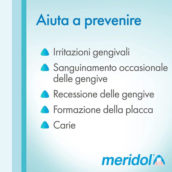 Meridol Collutorio con Ingrediente Antibatterico, Protezione Gengive, 400ml - immagine 4