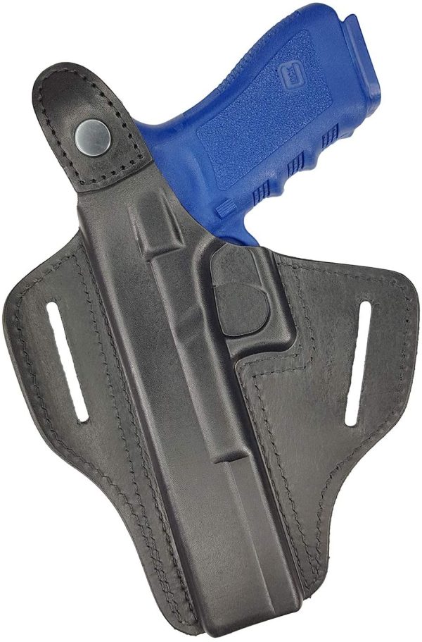 VlaMiTex Fondina in Pelle Compatibile con Glock 17 19 22 23 25 26 27 31 32 33 34 37 - immagine 2