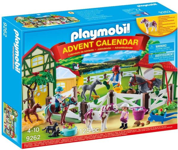 Playmobil- Calendario dell'Avvento Maneggio, dai 4 Anni, 9262