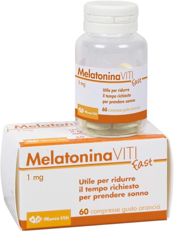 Marco Viti Integratore Alimentare di Melatonina, 60 compresse 150 mg (Melatonina 1 mg/compressa