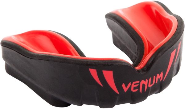 Venum Challenger Paradenti per bambini, Nero/Rosso, Taglia Unica, 10 Anni - immagine 4