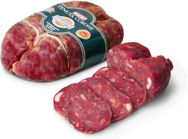 Madeo - Soppressata di Calabria D.O.P Dolce - Carne di Suino Calabrese - Ingredienti Locali e Naturali - Senza Derivati del Latte e Glutine - 700g - Made in Italy - immagine 4