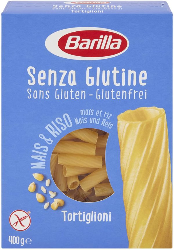 Barilla Pasta Tortiglioni Senza Glutine, Pasta Corta di Mais Bianco, Mais Giallo e Riso Integrale - 400 gr - immagine 6