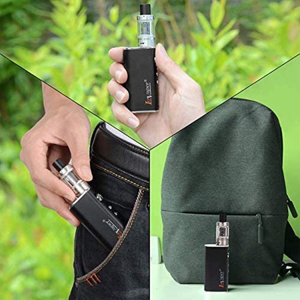 Sigaretta Elettronica Svapo Kit Completo, E Sigaretta/Shisha Box Mod, Ricaricabile 2200mAh Batteria, 2.0ml Atomizzatore Top Refill, E Cig, Prodotto Senza Nicotina, No E-Liquido - immagine 7