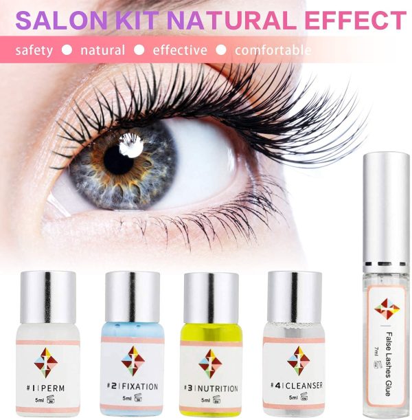 Kit Laminazione Ciglia,YIMEIR Kit Extension Ciglia,Ciglia Lifting Set,Lash Lift Kit,Ideale per Salone??Versione Aggiornata?? - immagine 4