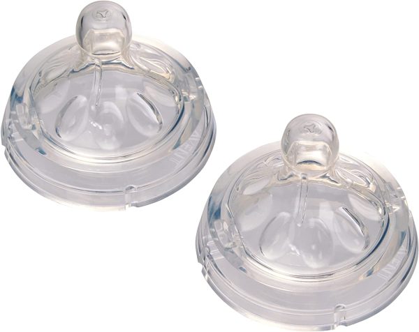 Philips SCF046/27 Avent 2 Tettarelle Natural per Alimenti Densi, Fessura a Y, 6m+ - immagine 3