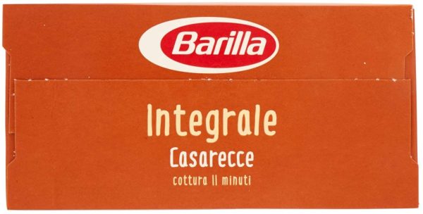 Barilla Pasta Casarecce Integrali, Pasta Corta di Semola Integrale di Grano Duro, Integrale, 500 g - immagine 3