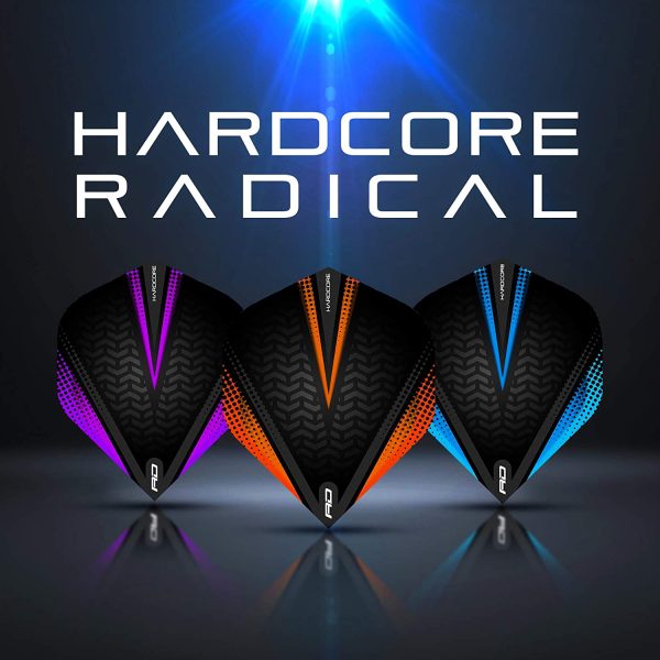 RED DRAGON Hardcore Radical Dart Standard di Spessore Extra - 4 Set per Confezione (12 Voli Dart in Totale) - immagine 3